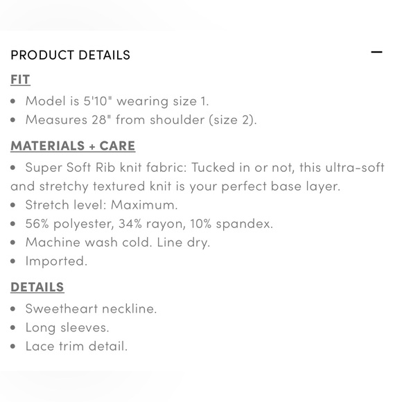 #2497 - TORRID Super Soft Sweetheart Cinch Lace Trim Tee Deep Black - Picture 5 of 12